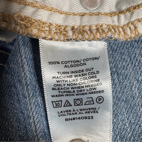 LOFT The Relaxed Jeans | Size 27 (4) | Vintage Medium Wash Denim - Picture 12 of 14